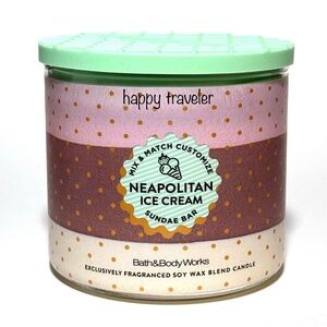 NEAPOLITAN ICE CREAM 3-Wick Candle